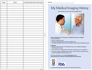 imaging history card